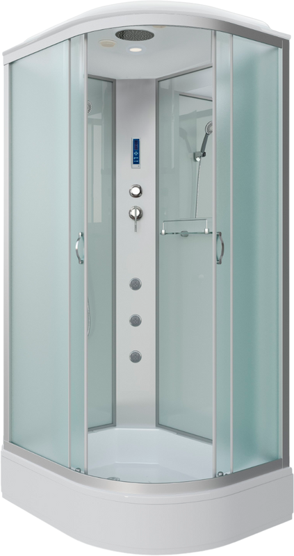 Душевая кабина Niagara Classic NG-33974-14LF 90х70 см, с гидромассажем и пультом управления
