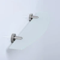 Полка под зеркало Wasserkraft Tauber 64424 50 см, стеклянная