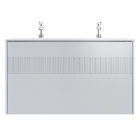 Тумба под раковину без столешницы AM.PM Func 120 белая матовая, с 2 ящиками