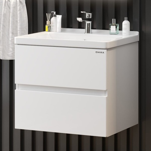 Тумба под раковину без столешницы Onika Эвада 70 белая