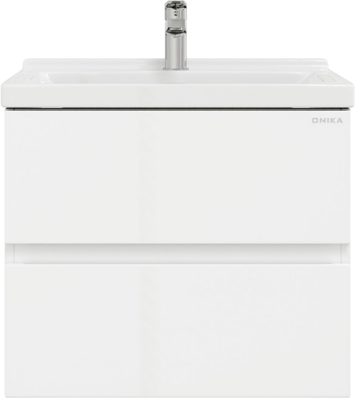 Тумба под раковину без столешницы Onika Эвада 70 белая