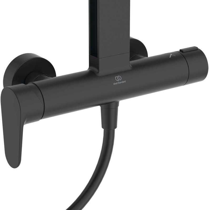 Душевая стойка Ideal Standard Alu+ BD584XG silk black