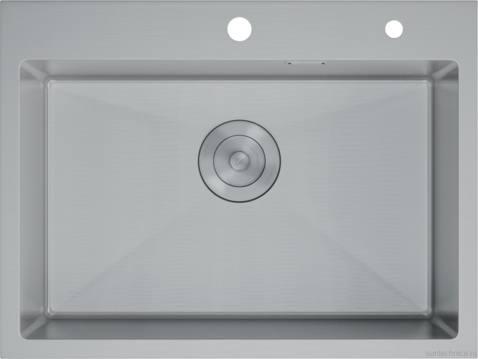 Комплект Мойка D&K DKS605004 сатин + Смеситель Grohe Minta 3291800E хром