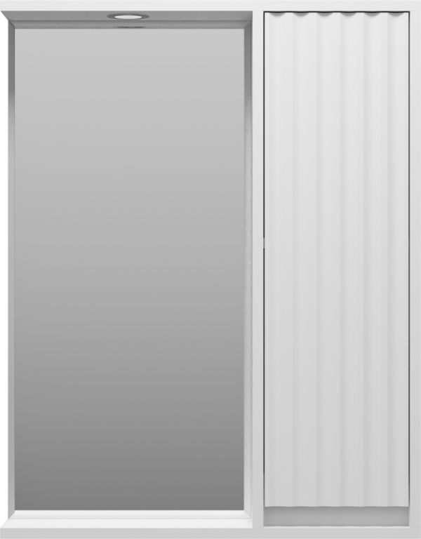 Зеркало Brevita Balaton R 65 белое