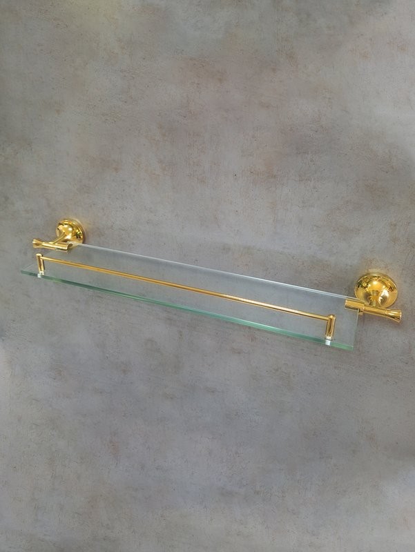 Полка под зеркало AltroBagno Corposo 082805 Gl 65 см, стеклянная