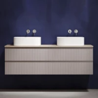 Тумба с раковиной Sancos Snob T 160 doha soft, столешница бежевая TT160A2, раковина CN6052