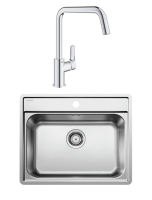 Комплект Мойка Blanco Lemis 6-IF 525108 + Смеситель Grohe Eurosmart Комплект Мойка Blanco Lemis 6-IF 525108 + Смеситель Grohe Eurosmart