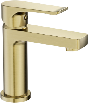 Смеситель для раковины Wonzon & Woghand WW-A40222-BG брашированное золото