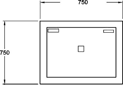 Мебель для ванной комнаты Sanvit Авеню 2 75, белая