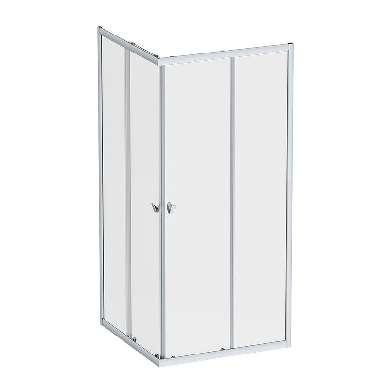 Душевой уголок AM.PM Sunny W87G-403-9090-MT 90x90 см, серебро