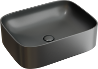 Накладная раковина Ceramicanova Element CN6052MDH темный антрацит матовая
