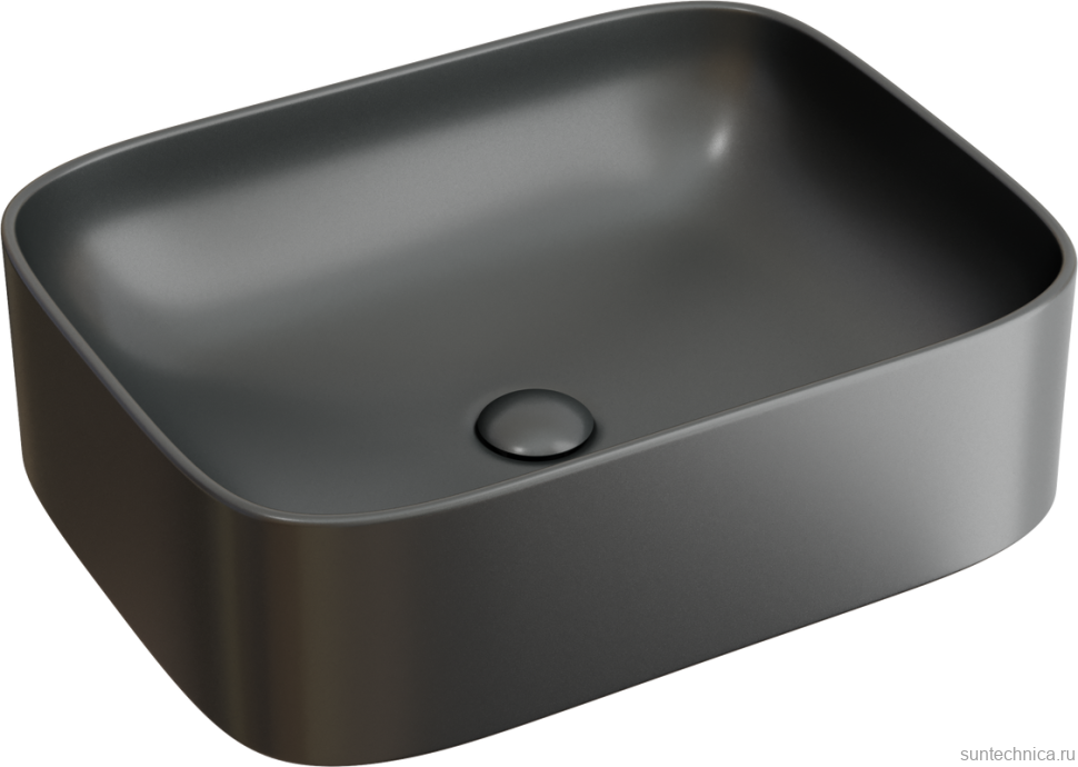 Накладная раковина Ceramicanova Element CN6052MDH темный антрацит матовая