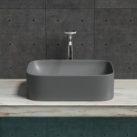 Накладная раковина Ceramicanova Element CN6052MDH темный антрацит матовая