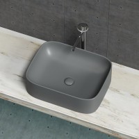 Накладная раковина Ceramicanova Element CN6052MDH темный антрацит матовая