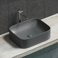 Накладная раковина Ceramicanova Element CN6052MDH темный антрацит матовая