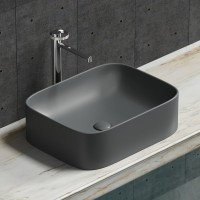 Накладная раковина Ceramicanova Element CN6052MDH темный антрацит матовая