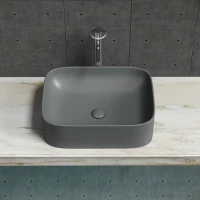 Накладная раковина Ceramicanova Element CN6052MDH темный антрацит матовая