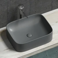 Накладная раковина Ceramicanova Element CN6052MDH темный антрацит матовая