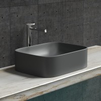 Накладная раковина Ceramicanova Element CN6052MDH темный антрацит матовая