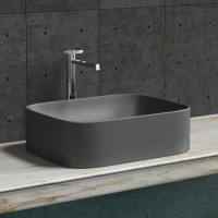 Накладная раковина Ceramicanova Element CN6052MDH темный антрацит матовая