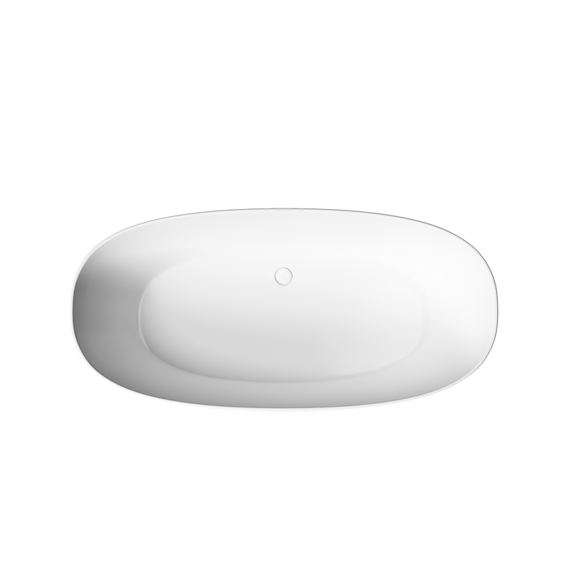 Акриловая ванна Oval 1700x800x580, отдельностоящая, FB21