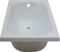 Акриловая ванна Triton Ультра 140x70 см, встраиваемая, белая, на ножках
