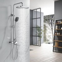 Душевая стойка Shevanik S6236 хром