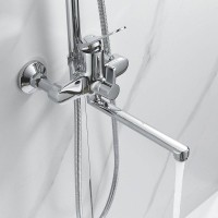 Душевая стойка Shevanik S6236 хром