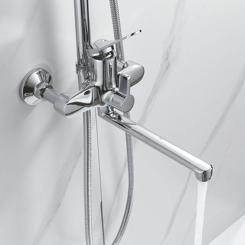 Душевая стойка Shevanik S6236 хром