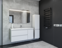 Тумба с раковиной Caprigo Forte 120 R белая