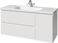 Тумба с раковиной Caprigo Forte 120 R белая