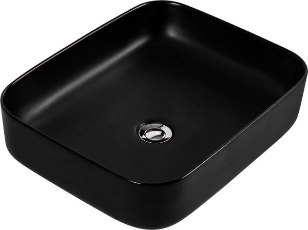 Накладная раковина AQUATEK Вега AQ5515-MB матовая черная