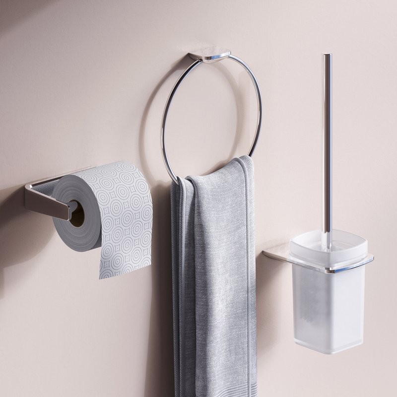 Набор Полотенцедержатель AM.PM Inspire V2.0 A50A34400 + Ершик A50A33400 + Держатель A50A34100