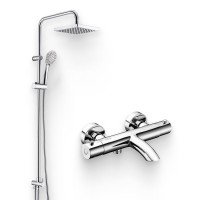 Душевой комплект Термостат Wasserkraft Berkel 4811 для ванны с душем + Стойка A017