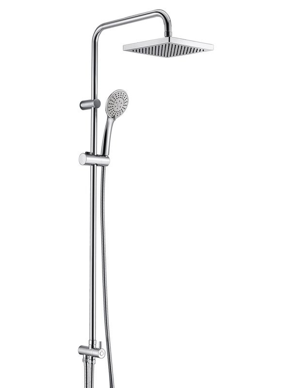 Душевой комплект Термостат Wasserkraft Berkel 4811 для ванны с душем + Стойка A017