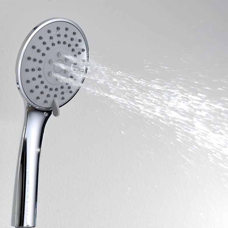 Душевой комплект Термостат Wasserkraft Berkel 4811 для ванны с душем + Стойка A017