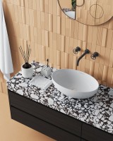 Накладная раковина Sanita luxe Ringo Slim 53 белая