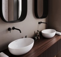 Накладная раковина Sanita luxe Ringo Slim 53 белая