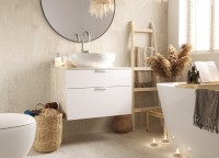 Накладная раковина Sanita luxe Ringo Slim 53 белая