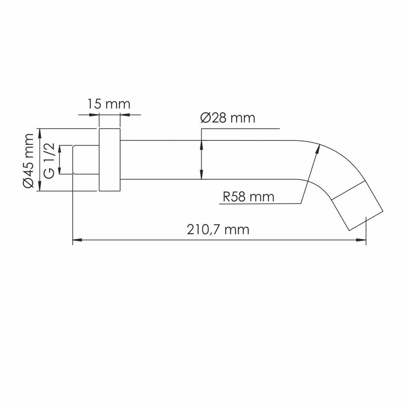 Душевой комплект Смеситель Wasserkraft Main 4141 + Гарнитур Paffoni Master ZDUP094CR + Излив A018