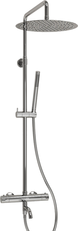 Душевая стойка Wasserkraft Berkel A188.116.137.087.CH Thermo с термостатом, хром