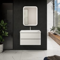 Тумба под раковину для ванной AQUAme S4 80 белая