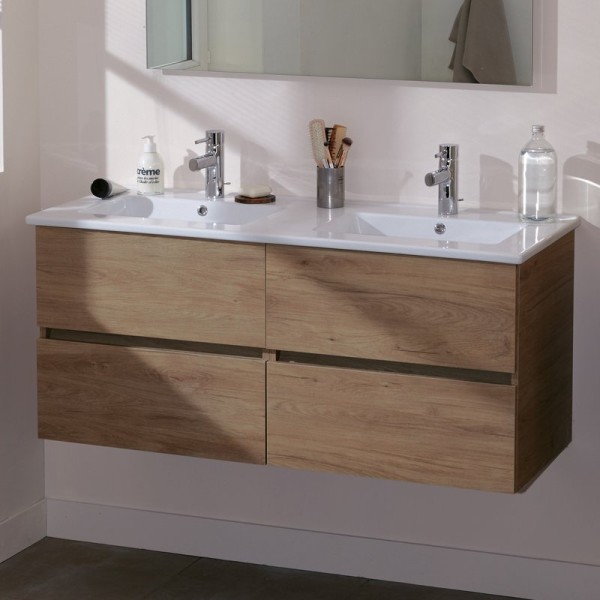 Тумба с раковиной Jacob Delafon Tolbiac 120 дуб давос натуральный