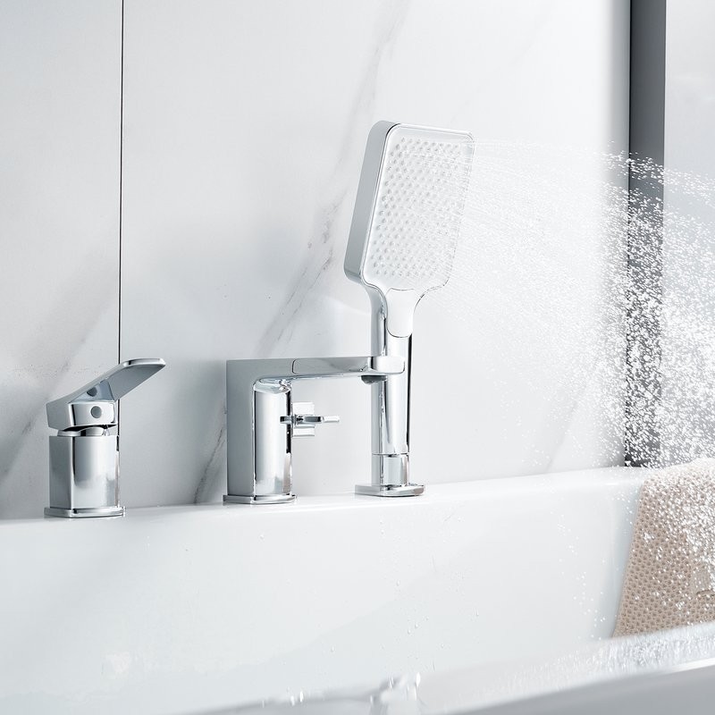 Смеситель на борт ванны Shevanik S9912 хром