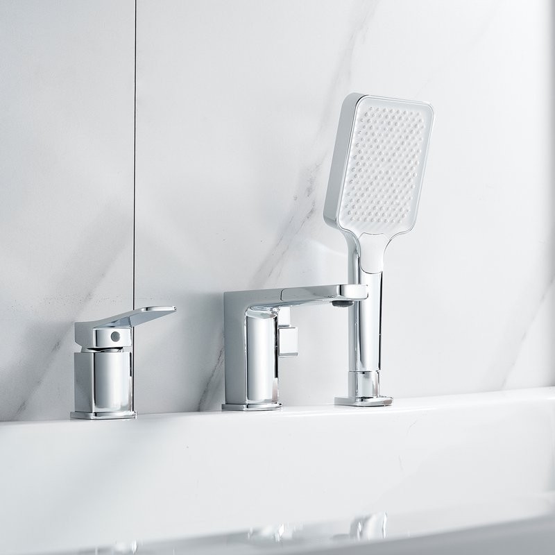 Смеситель на борт ванны Shevanik S9912 хром