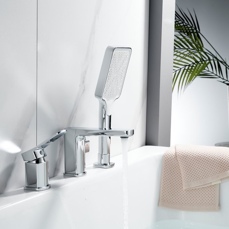 Смеситель на борт ванны Shevanik S9912 хром