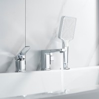 Смеситель на борт ванны Shevanik S9912 хром Смеситель на борт ванны Shevanik S9912 хром