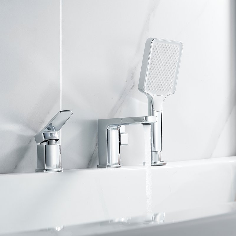 Смеситель на борт ванны Shevanik S9912 хром