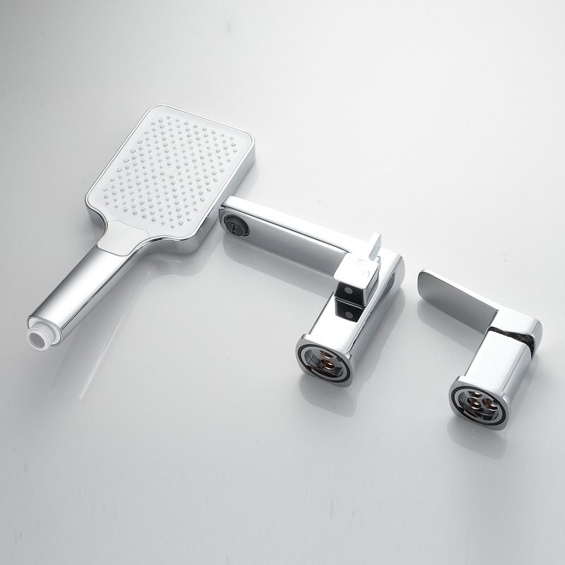 Смеситель на борт ванны Shevanik S9912 хром