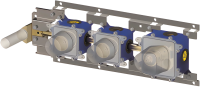 Душевой комплект Paffoni Modular Box KITMB000CRKING С ВНУТРЕННЕЙ ЧАСТЬЮ, верхний душ 30 см, хром